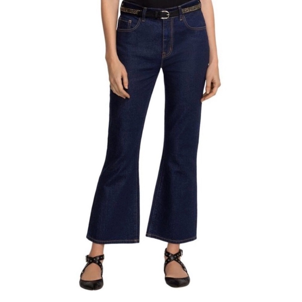 NWT!  JOHNNY WAS Dark Denim Marseille Baby Bootcut Jeans